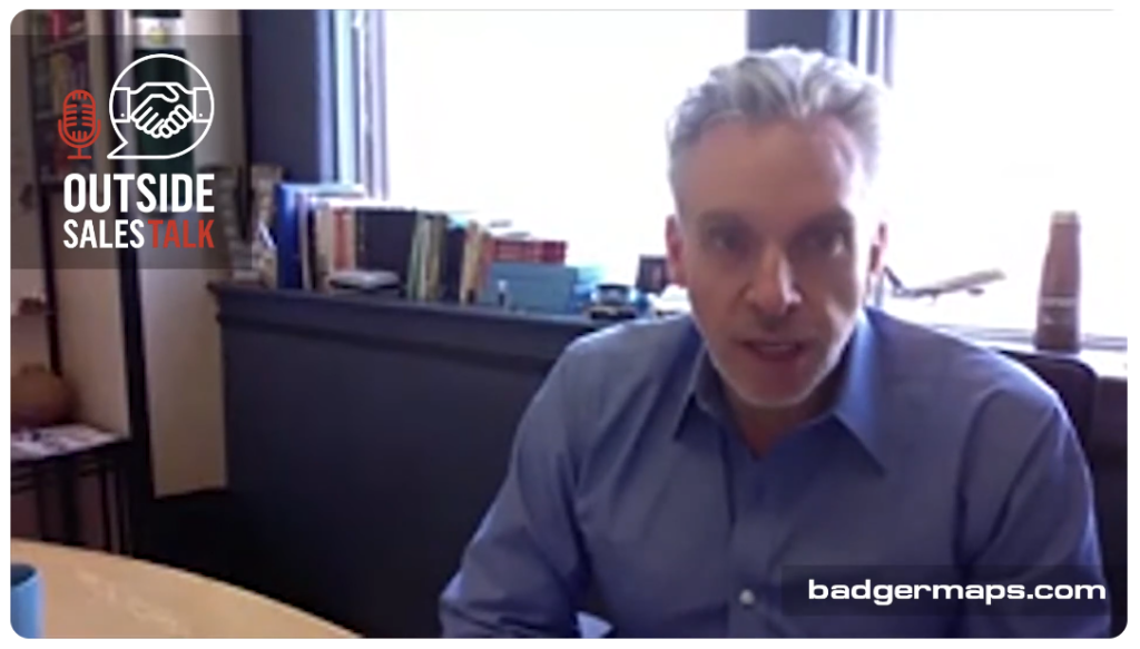 George Leith on the Outside Sales Talk podcast hosted by Steve Benson