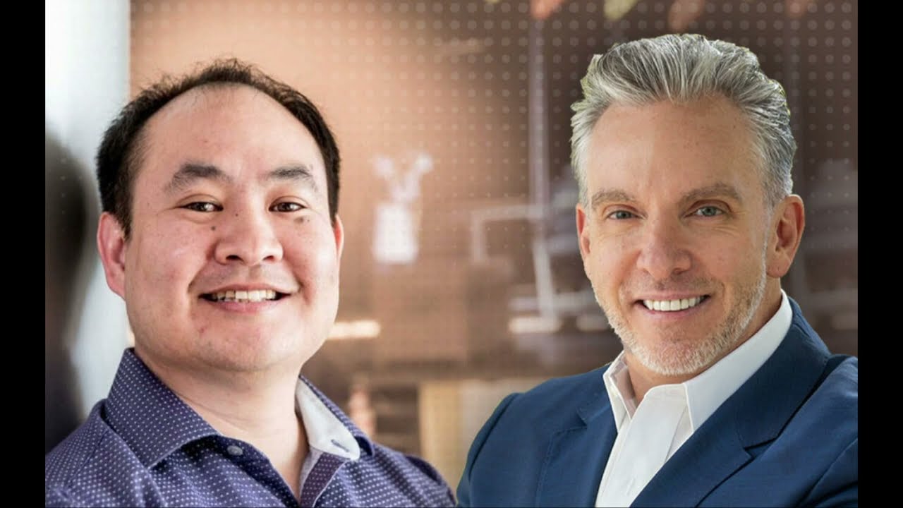 George Leith on the Conquer Local Podcast interviewing a guest sales leader